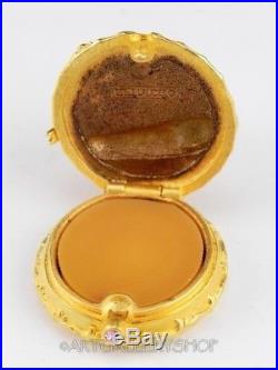 Estee Lauder Solid Perfume Compact BEAUTIFUL BALLET SLIPPER Unused BOX & POUCH