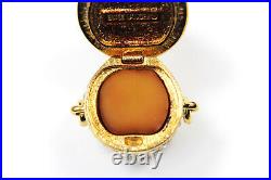 Estee Lauder Solid Perfume Compact'Beautiful' Champagne Bucket 2000 With Box-FULL