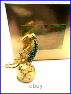 Estee Lauder Solid Perfume Compact Beautiful Fragrance Sparkling Mermaid 2000