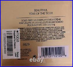 Estee Lauder Solid Perfume Compact Beautiful Fragrance Year Of The Tiger 2009