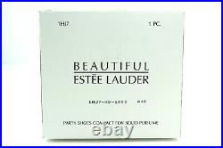 Estee Lauder Solid Perfume Compact'Beautiful' Party Shoes 2000 WithBox-FULL