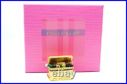 Estee Lauder Solid Perfume Compact'Beautiful' Picinic Basket 2002 WithBox-FULL