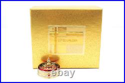 Estee Lauder Solid Perfume Compact'Beautiful' Roulette Wheel 2002 WithBox-FULL