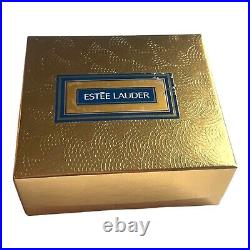 Estee Lauder Solid Perfume Compact'Beautiful' Yellow Rose With Box-FULL