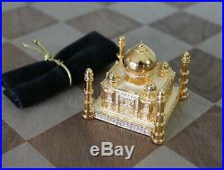 Estee Lauder Solid Perfume Compact Bejeweled Taj Mahal
