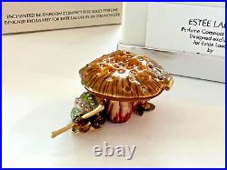 Estee Lauder Solid Perfume Compact Enchanted Mushroom Jay Strongwater Mibb 2003