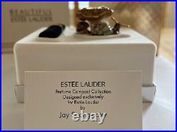 Estee Lauder Solid Perfume Compact Enchanted Mushroom Jay Strongwater Mibb 2003