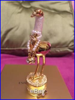 Estee Lauder Solid Perfume Compact Exotic Bird by Monica Rich Kosann NIB