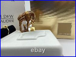 Estee Lauder Solid Perfume Compact Gilded Giraffe 2002