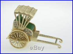Estee Lauder Solid Perfume Compact Golden Rickshaw MIB