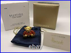 Estee Lauder Solid Perfume Compact Harrod's 2005 Bear