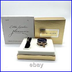 Estee Lauder Solid Perfume Compact Harrods Hat Box With Boxes Rare