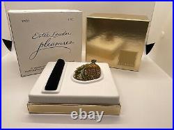 Estee Lauder Solid Perfume Compact Jay Strongwater Glistening Acorn