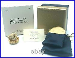 Estee Lauder Solid Perfume Compact Little Chick White Linen Fragrance 2004
