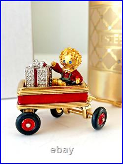 Estee Lauder Solid Perfume Compact Little Red Wagon Mibb Pleasures