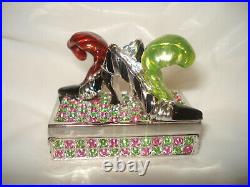Estee Lauder Solid Perfume Compact Party Shoes 2000 CRYSTALS