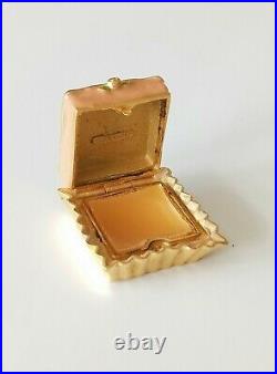 Estee Lauder Solid Perfume Compact, Petit Four, Cake, Dessert, Full No Box