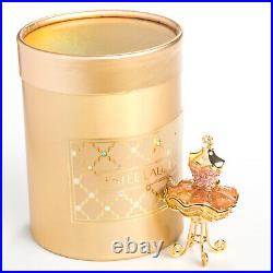 Estee Lauder Solid Perfume Compact Pink Tutu Pleasures Both Boxes MIBB
