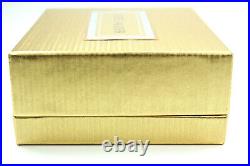 Estee Lauder Solid Perfume Compact'Pleasures' Harrods Hat Box 1999 WithBox-FULL
