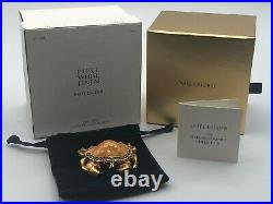 Estee Lauder Solid Perfume Compact Sand Crab White Linen Fragrance 2008