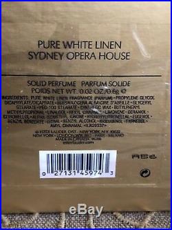 Estee Lauder Solid Perfume Compact Sydney Opera House 2006 RARE