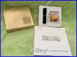 Estee Lauder Solid Perfume Compact Victorian Doll House NIB Jay Strongwater