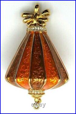 Estee Lauder Solid Perfume Lucky Lantern Compact 2005 Intuition Fragrance Rare
