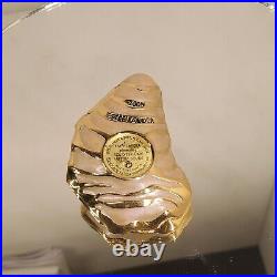 Estee Lauder Solid Perfume Trinket Compact 2005 Opulent Oyster Pleasures