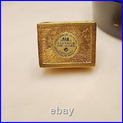 Estee Lauder Solid Perfume Trinket Compact 2009 Jay Strongwater Holoday Stocking