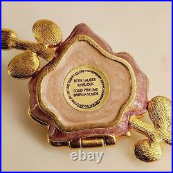 Estee Lauder Solid Perfume Trinket Compact Vibrant Violent Sensuous Strongwater