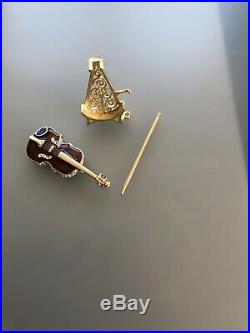 Estee Lauder Solid Perfume Violin And Piano Perfume Compact