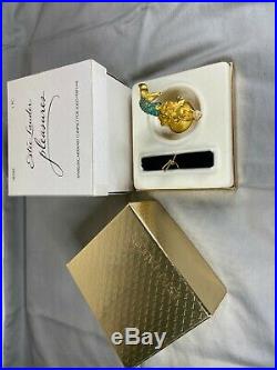 Estee Lauder Sparkling Mermaid Solid Perfume Compact 2000 Original Box