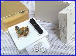 Estee Lauder Strongwater Butterfly Solid Perfume Compact / Box Valentine Gift