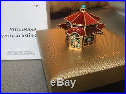 Estee Lauder Strongwater ENCHANTING PAGODA Solid Perfume Compact 2005