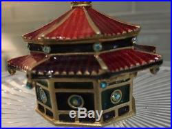 Estee Lauder Strongwater ENCHANTING PAGODA Solid Perfume Compact 2005 Paradise