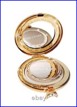 Estee Lauder Swan Dreams Compact Monica Rich Kosann Perfecting Pressed Powder