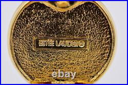 Estee Lauder Tea Cup EMPTY Compact Solid Perfume Gold Prototype 1998