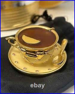 Estee Lauder'Tea Cup' Solid Perfume Compact