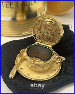 Estee Lauder'Tea Cup' Solid Perfume Compact