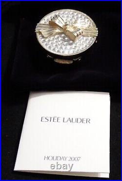 Estee Lauder Treasured Hatbox Solid Perfume Compact NEW