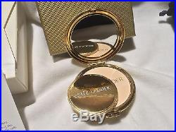 Estee Lauder Union Jack Compact Beautiful Solid Perfume New in Boxes Rare