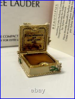 Estee Lauder'Wedding Cake' Solid Perfume Compact