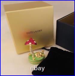 Estee Lauder Whimsical Fox 2022 Solid Perfume Compact Monica Rich Kosann in Box