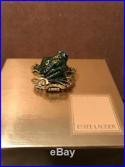 Estee Lauder White Linen 2002 Prince Charming Perfume Compact Jay Strongwater
