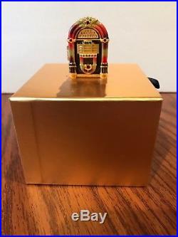 Estee Lauder White Linen 2009 Jeweled Jukebox Solid Perfume Compact Strongwater