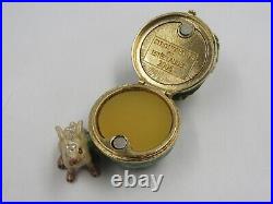 Estee Lauder White Linen Garden Rabbit Compact for Solid Perfume Jay Strongwater