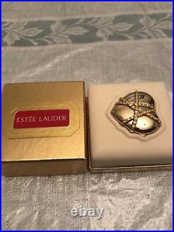 Estee Lauder White Linen Golden Chains Compact for Solid Perfume 1994 NIB
