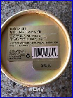 Estee Lauder White Linen Peas In A Pod Solid Perfume Compact
