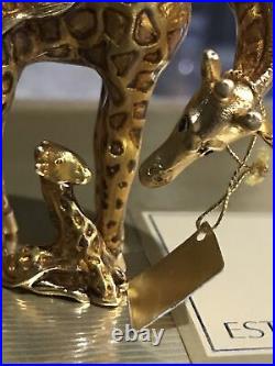 Estee Lauder Youth Dew 2002 Gilded Giraffe Perfume Compact New In Box