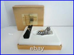 Estee Lauder ZEBRA Solid Perfume Compact-2001 Pleasures Orig Boxes Never Used